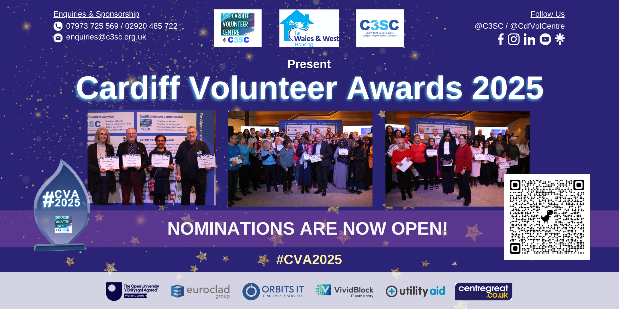 Cardiff Volunteer Awards 2025 Information Session