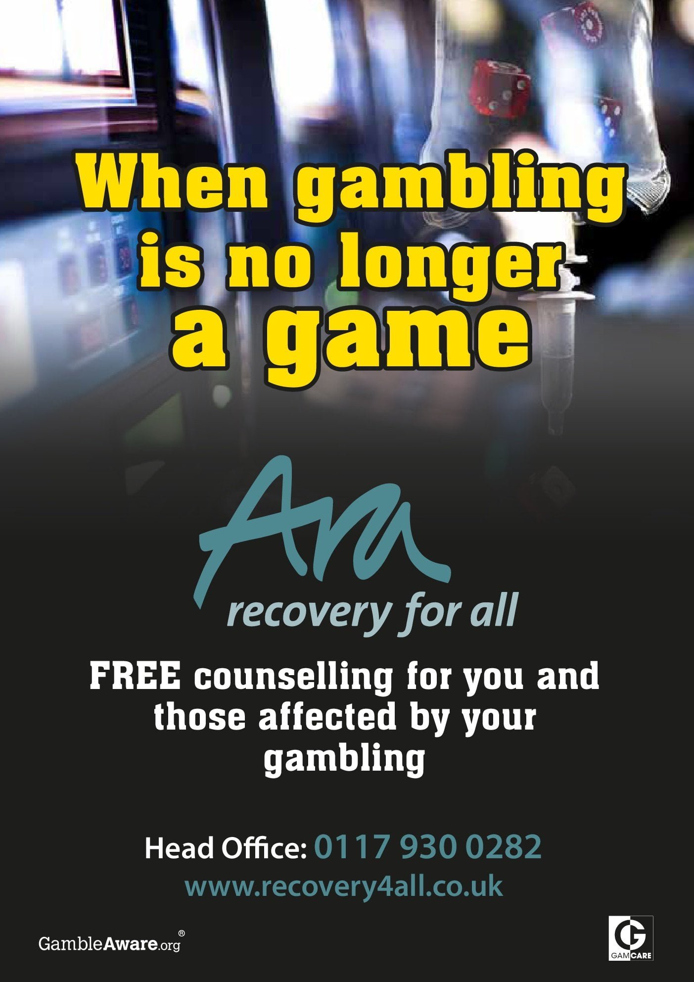 ARA Gambling A5 flyer