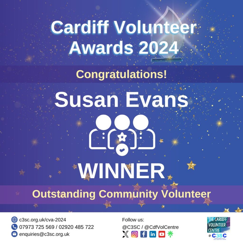 CVA 2024 Outstanding Community Volunteer Winners Card