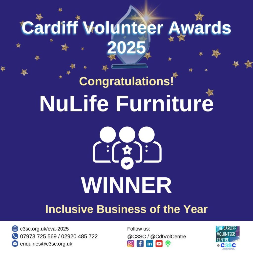 CVA 2025 Inclusive Business of the Year Winner NuLife Furniture