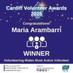 CVA 2025 VW Most Active Volunteer Maria Arambarri
