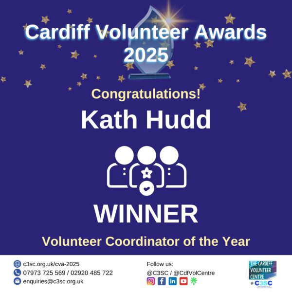 CVA 2025 Volunteer Coordinator of the Year Winner Kath Hudd