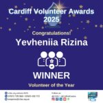 CVA 2025 Volunteer of the Year Winner Yevheniia Rizina