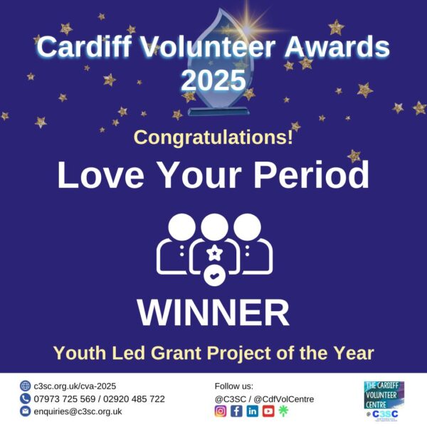 CVA 2025 Youth Led Grant Project Winner Love Your Period