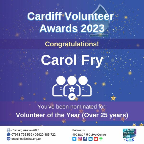 Carol Fry card CVA 2023