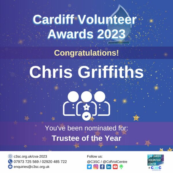 Chris Griffiths nomination card CVA 2023