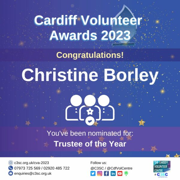 Christine Bawley nomination card CVA 2023