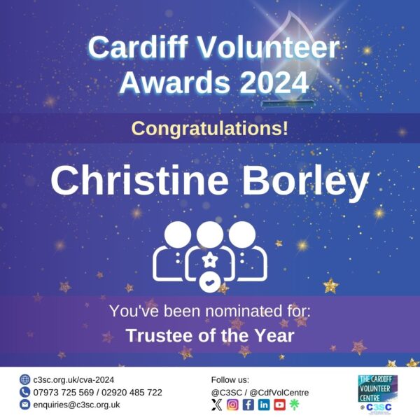 Christine Borley Trustee of the Year Nomination Card