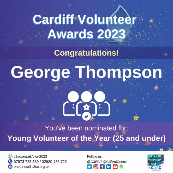 George Thompson nomination card CVA 2023