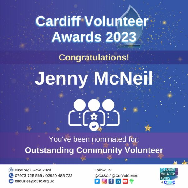 Jenny McNeil nomination card CVA 2023