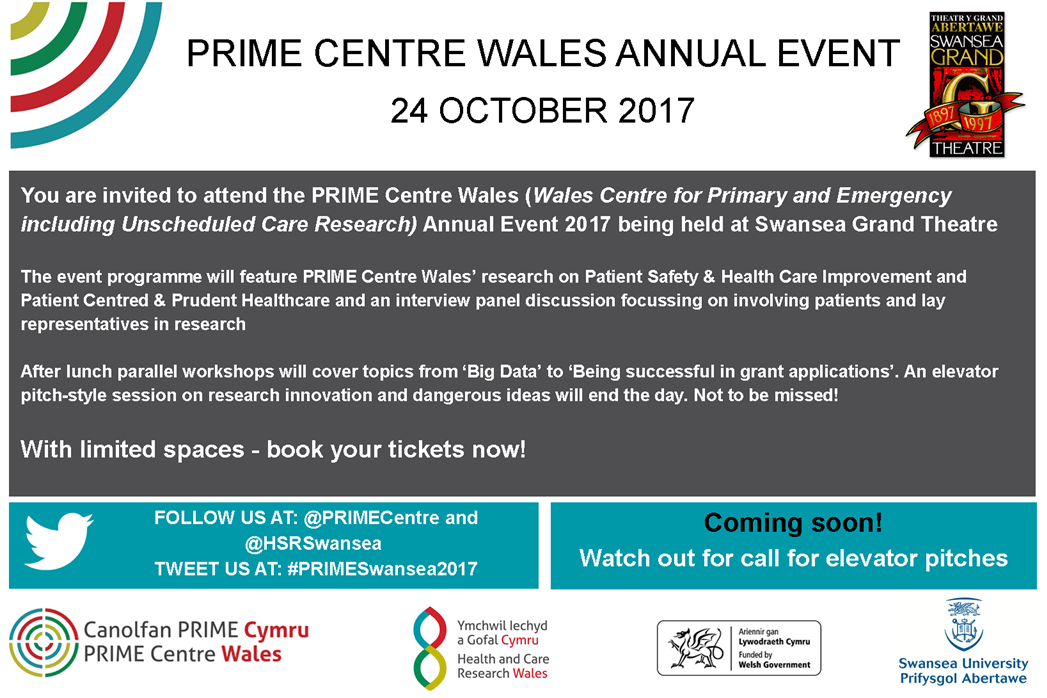 Prime centre wales annual event