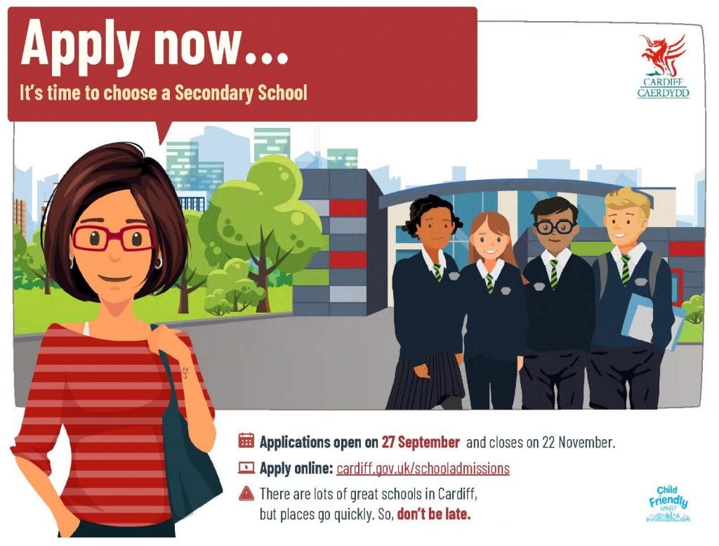 School Admissions Poster Sec En