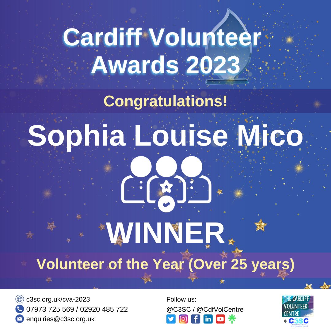 Sophia Louise Mico Winners Card