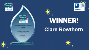Volunteer Coordinator of the Year Clare Rowthorn