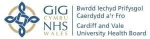cardiff and vale University Health Board LHB logo