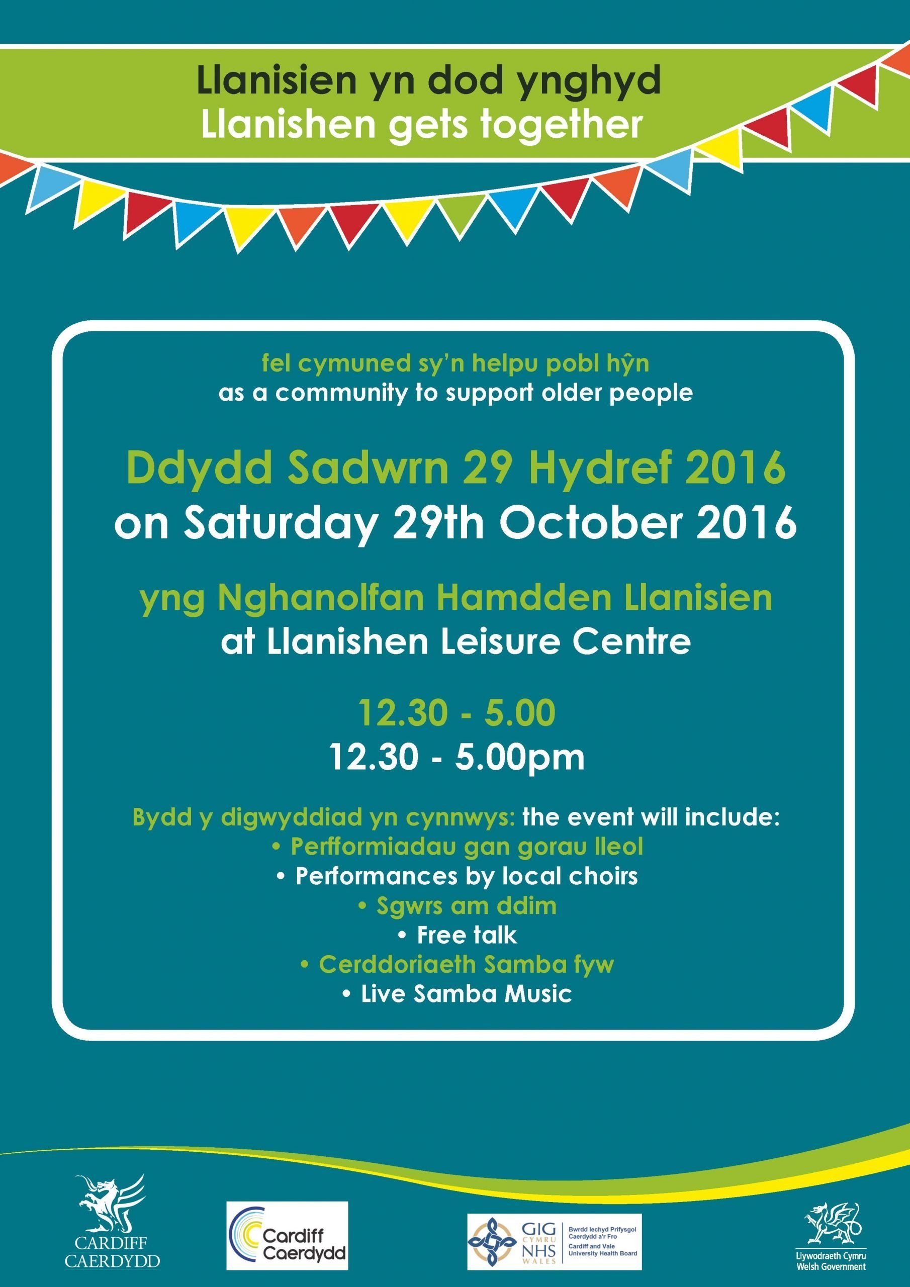Llanishen Gets Together Community Event Poster