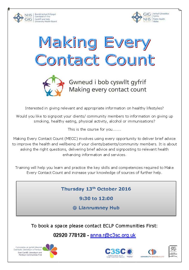 Making Every Contact Count flyer