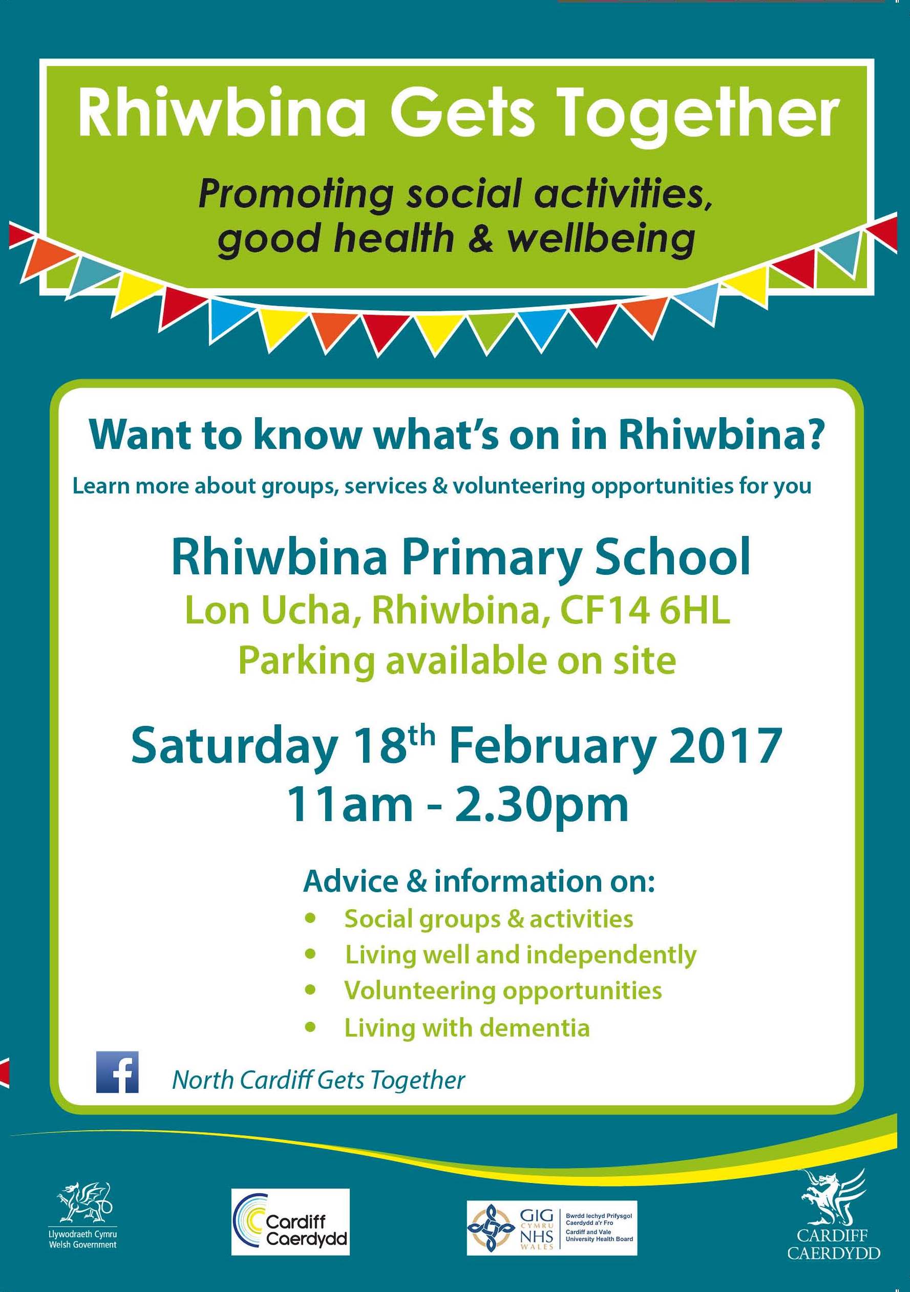 Rhiwbina Gets Together flyer